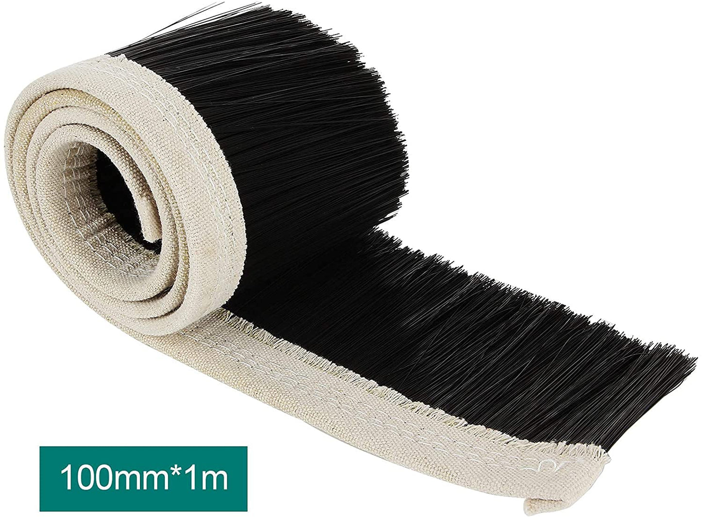 Pack de 2 Cepillos Aspiradores CNC Negro para Máquina de Grabado 100mm, Ideal para Router CNC y Cubierta de Polvo