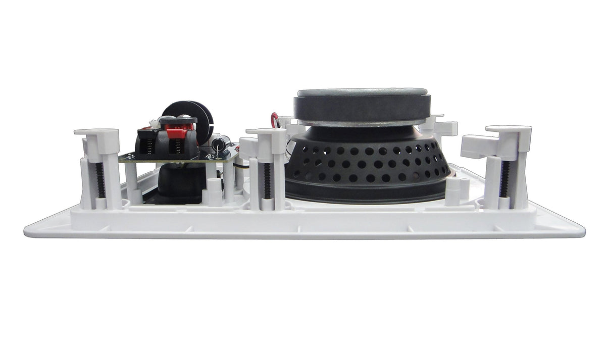 Bocina de Pared 80 Watt Tweeter Pivotante Blanco