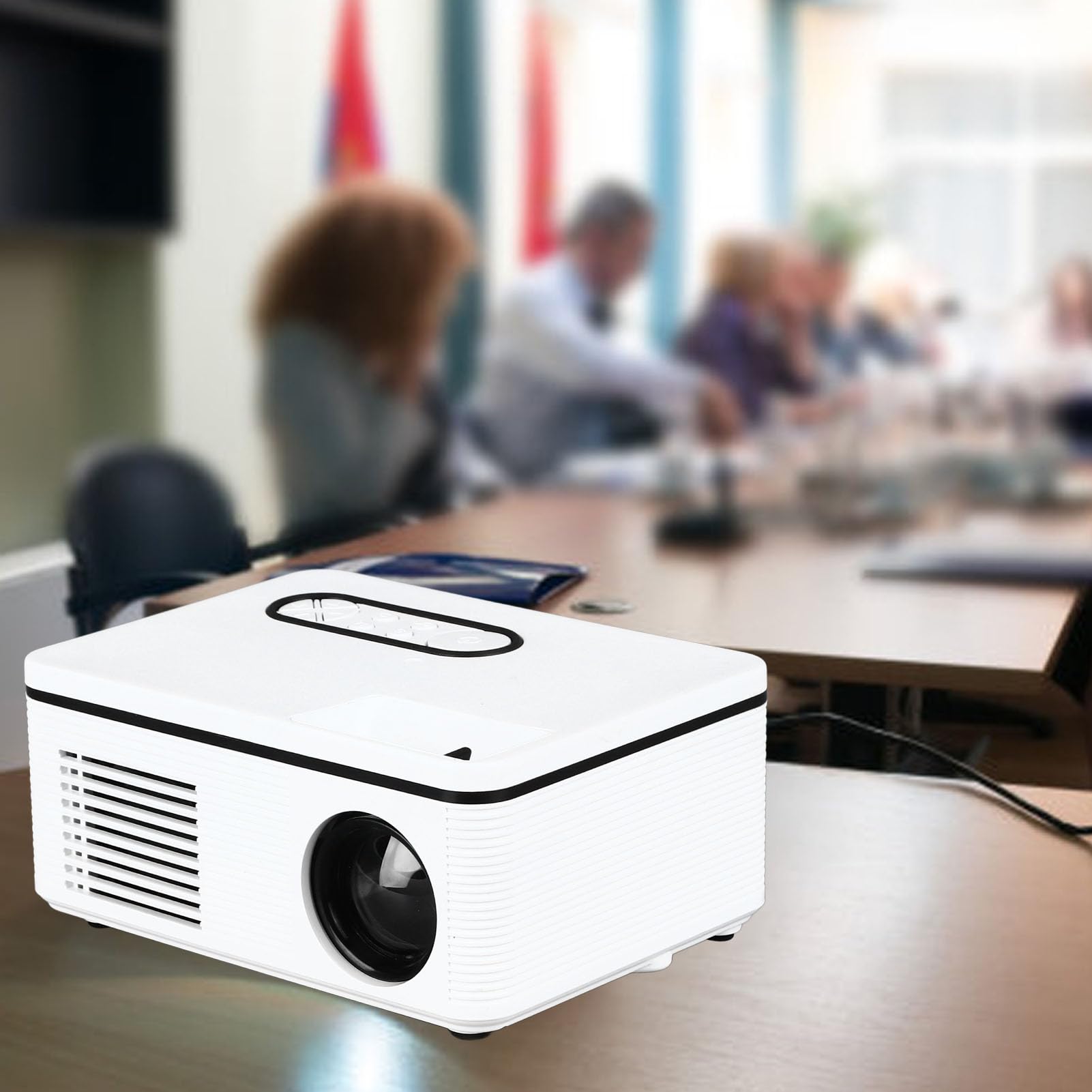 Mini Proyector Yunir 1080P Full HD Portátil LED para Dormitorio