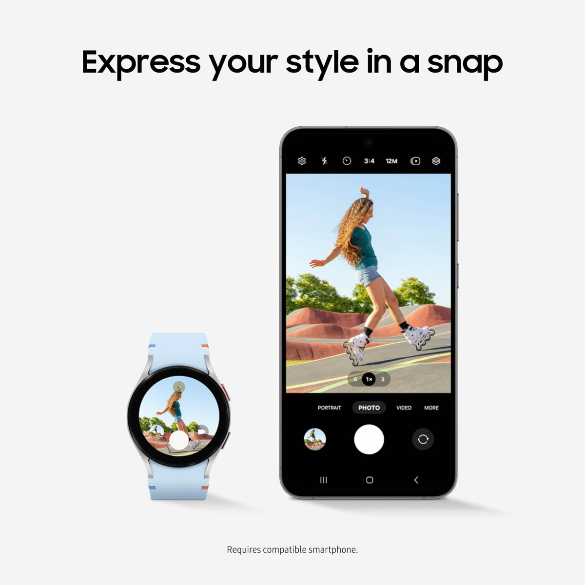 Smartwatch Samsung Galaxy Watch 40 mm LTE Negro con Sensor BIA y Seguimiento de Fitness