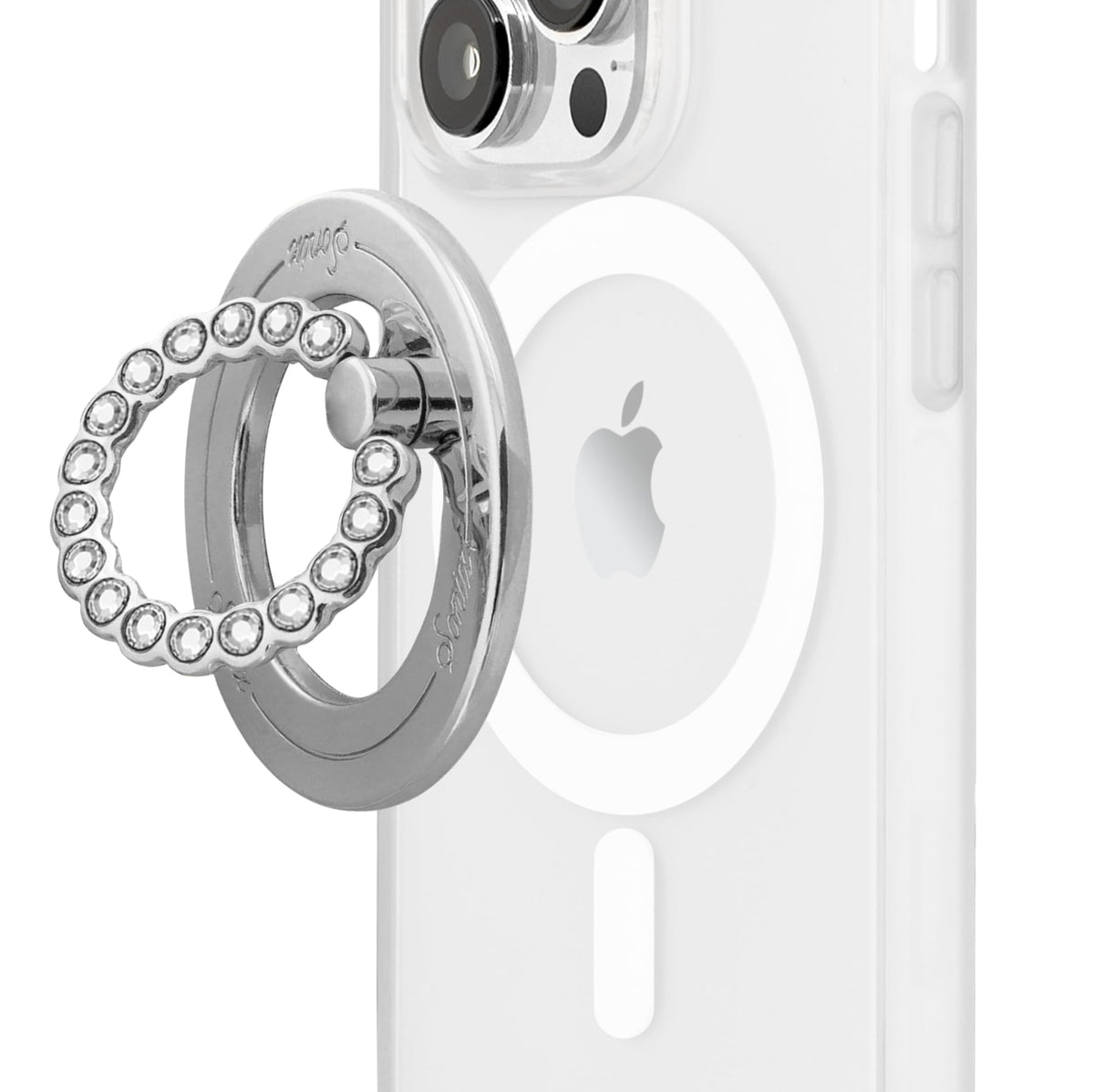Soporte Magnético para Teléfono Sonix Diamantes de Imitación Compatible con MagSafe y Soporte Giratorio para iPhone Series 16, 15, 14, 13, 12