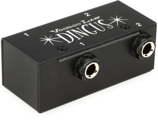 Voodoo Lab Dingus - Alimentación de doble cuarto de pulgada para pedaleros Dingbat