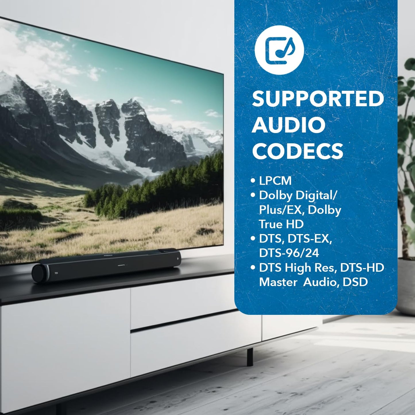 OREI eARC 4K 60Hz Extractor de audio, extraer Dolby Atmos Convert Barra de sonido 18G HDMI 2.0 ARC Soporte HDCP 2.2 Dolby Digital/DTS Passthrough CEC, HDR, Dolby Vision, HDR10 Soporte para Sonos Bose
