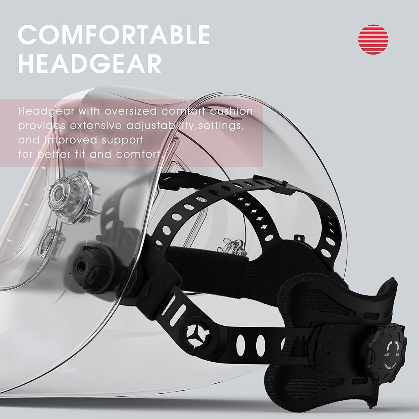 Casco de Soldadura YESWELDER Color Real con Visión Lateral y Oscurecimiento Automático