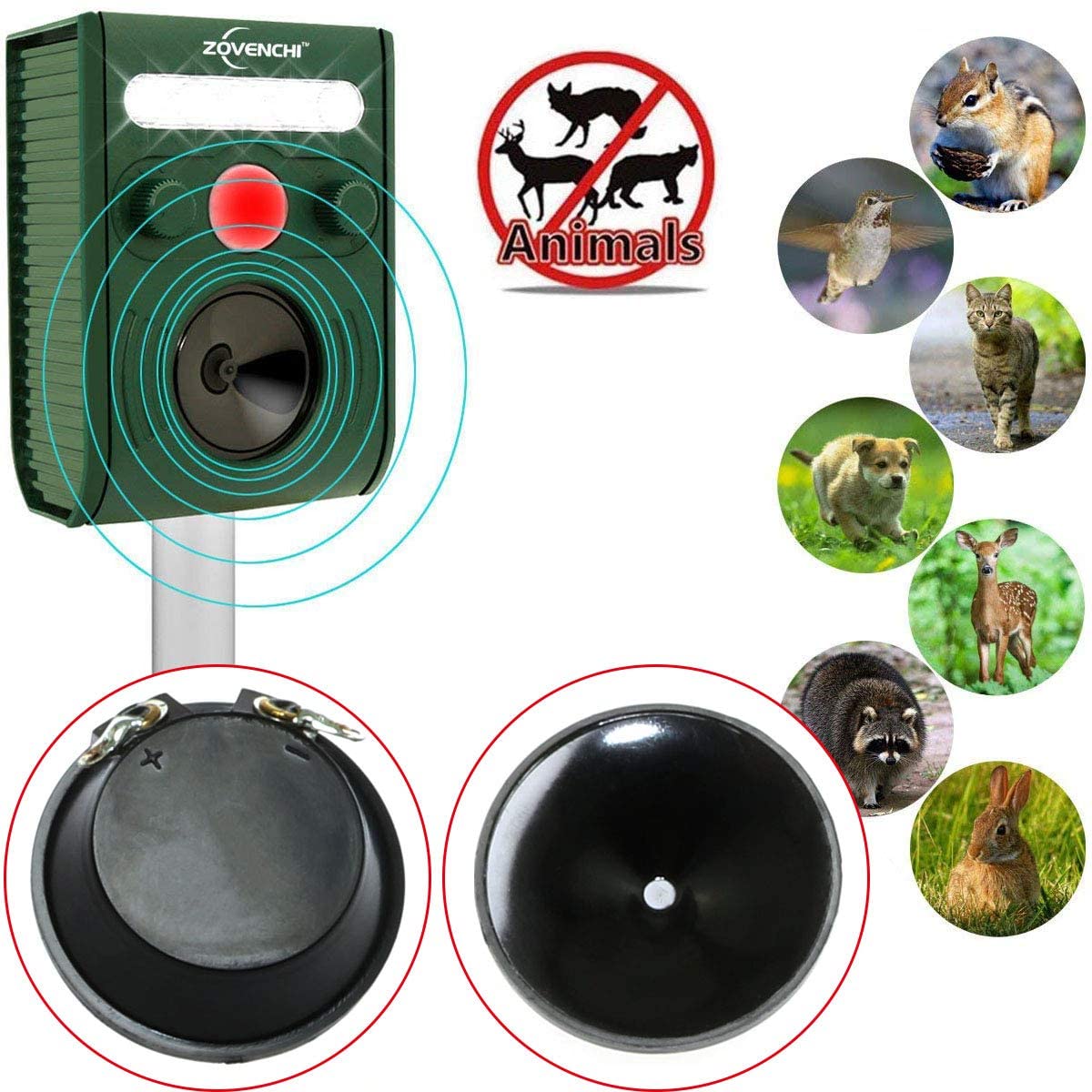 Altavoces Piezoeléctricos MEETOOT Ultrasónicos