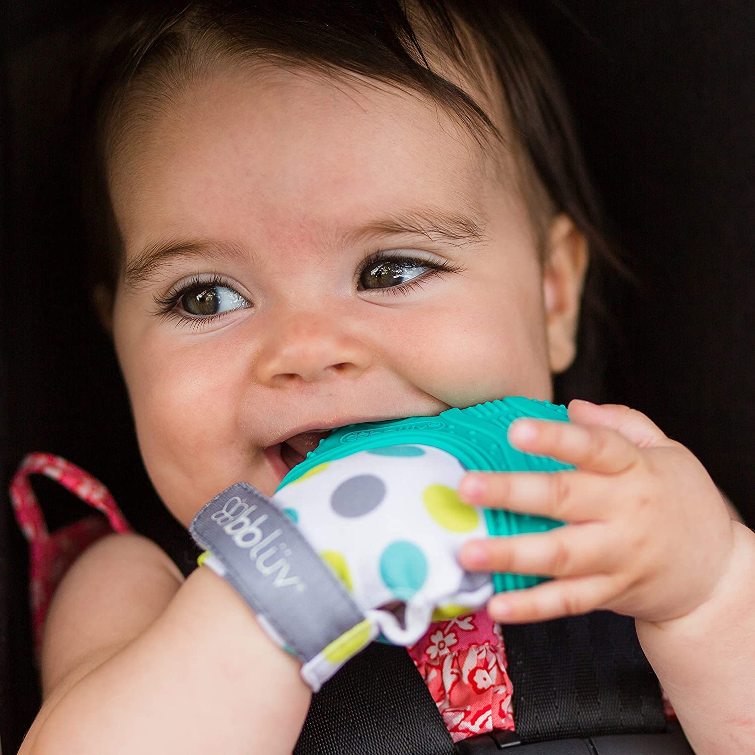 bbluv Guante de denticion para bebe - Gris
