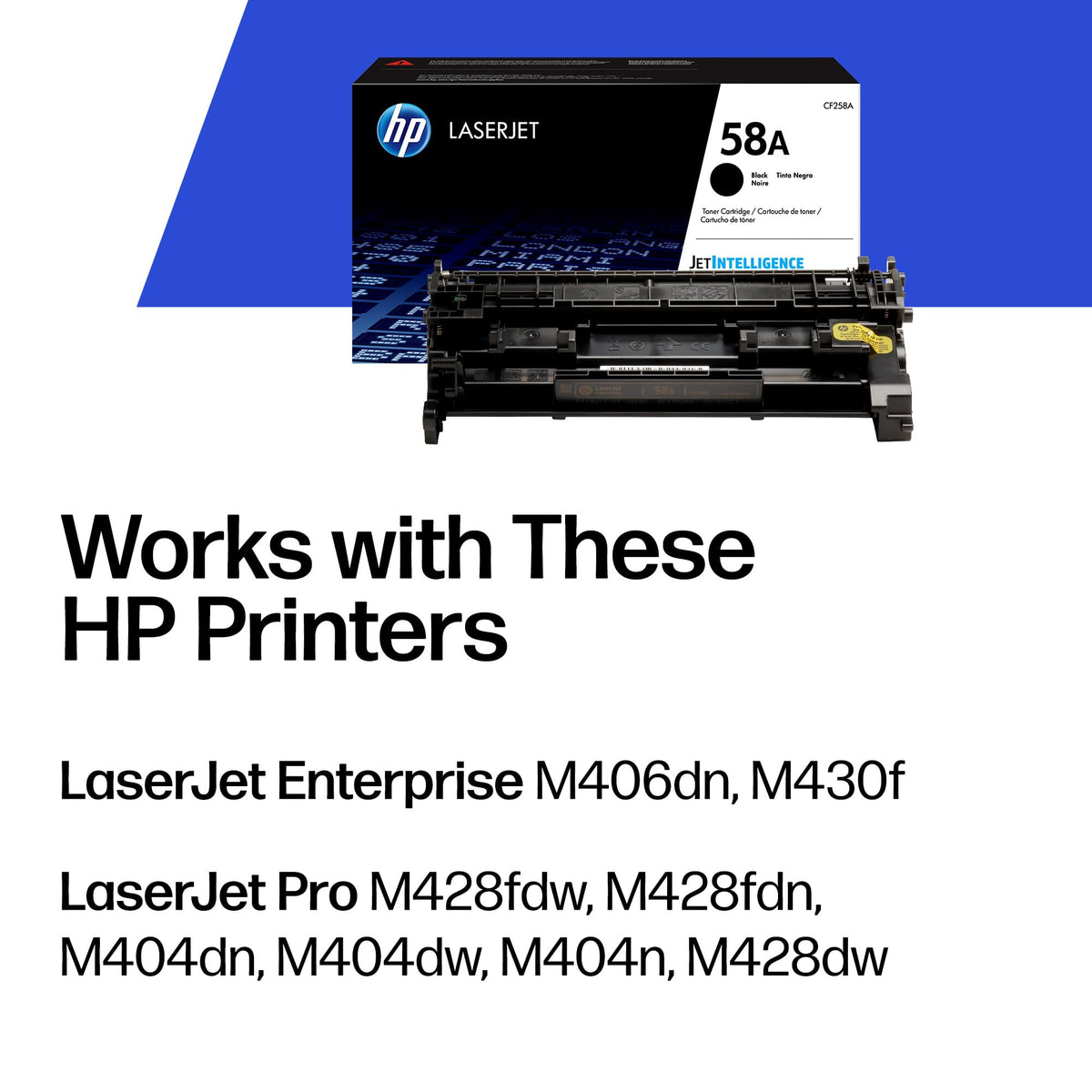 Toner HP Negro 58A LJ Pro M404 MFP M430 LJ Ent M406 MFP M428