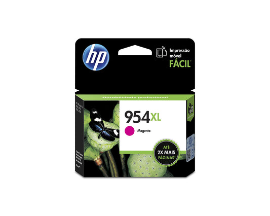 Cartucho de Tinta HP 954XL Magenta Original para Deskjet 7740, 7720, 8710, 8720, 8730, 8210
