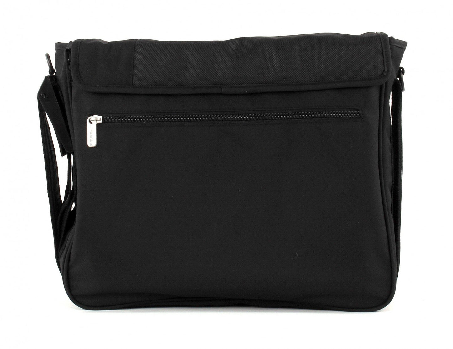 Lassig Messenger Diaper Bag, retazos negro (Patchwork Black), Una talla