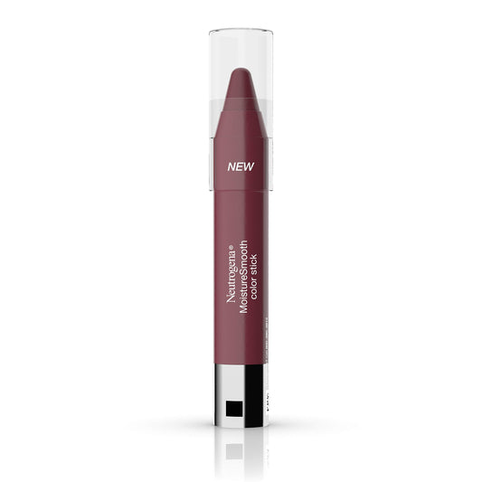 Neutrogena Moisturesmooth Color Lipstick, 80 Rich Raisin, .011 Oz.