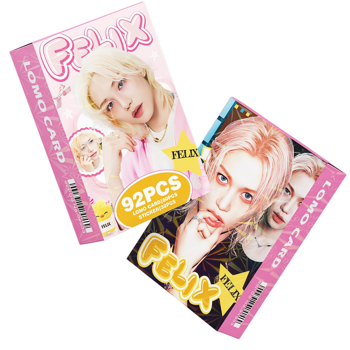 Tarjetas Fotográficas PYAJUU Stray Kids Felix Rosa Edición Especial para STAY KPOP
