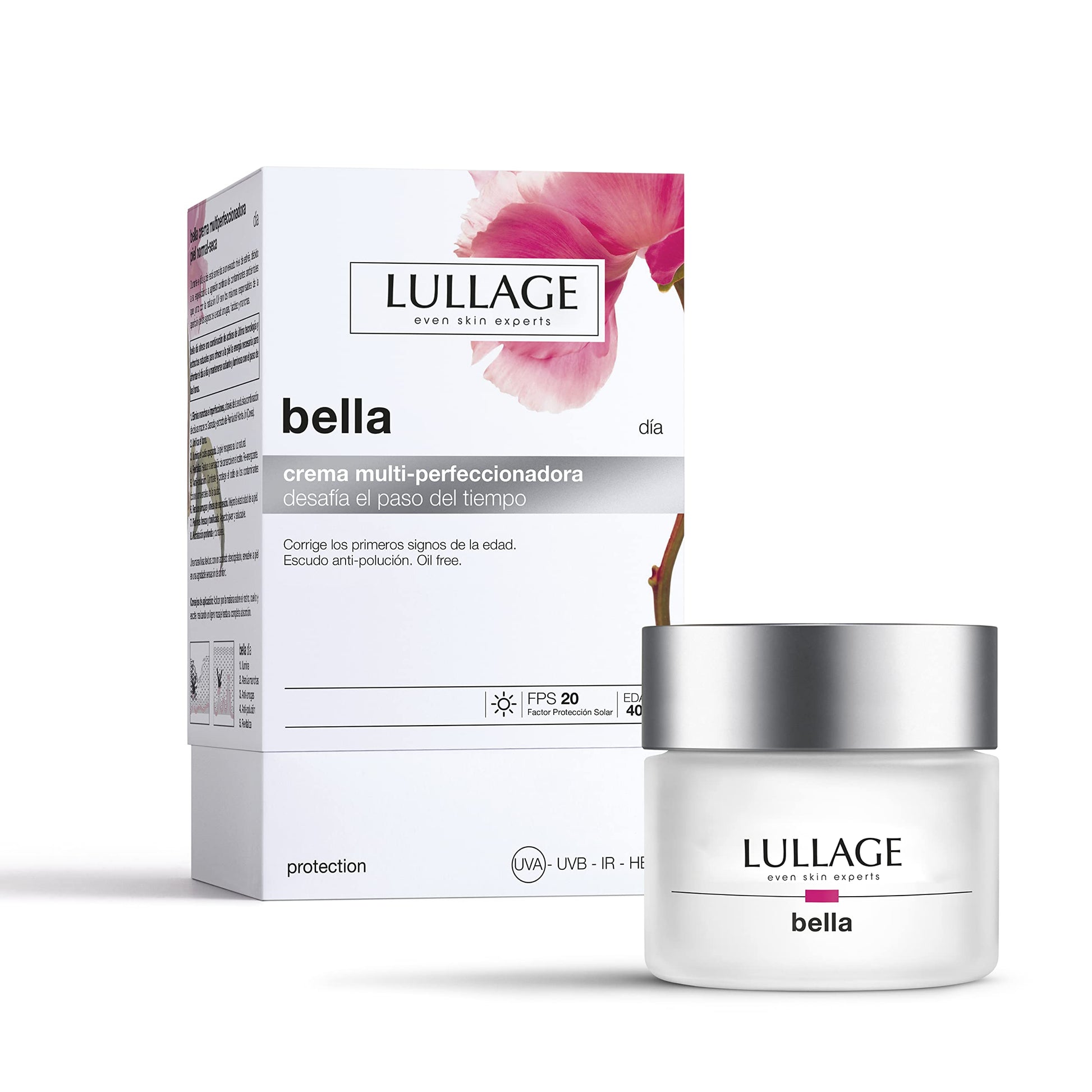 Crema Anti-edad de Día Lullage Bella Día SPF 20 Piel Mixta o Grasa 40+ Años Oil Free