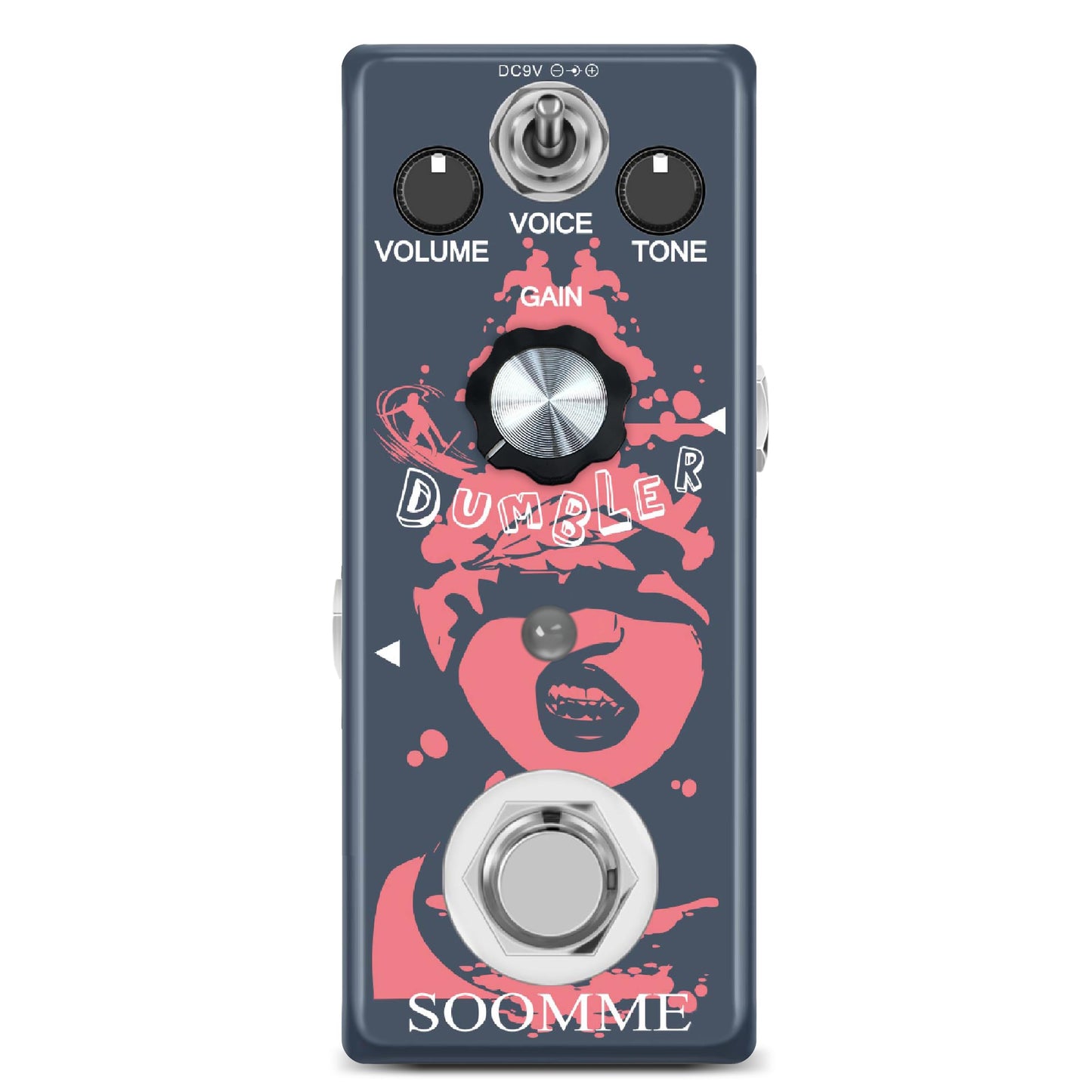 Pedal de Efecto para Guitarra Eléctrica SOOMME DUMBLE Mini True Bypass