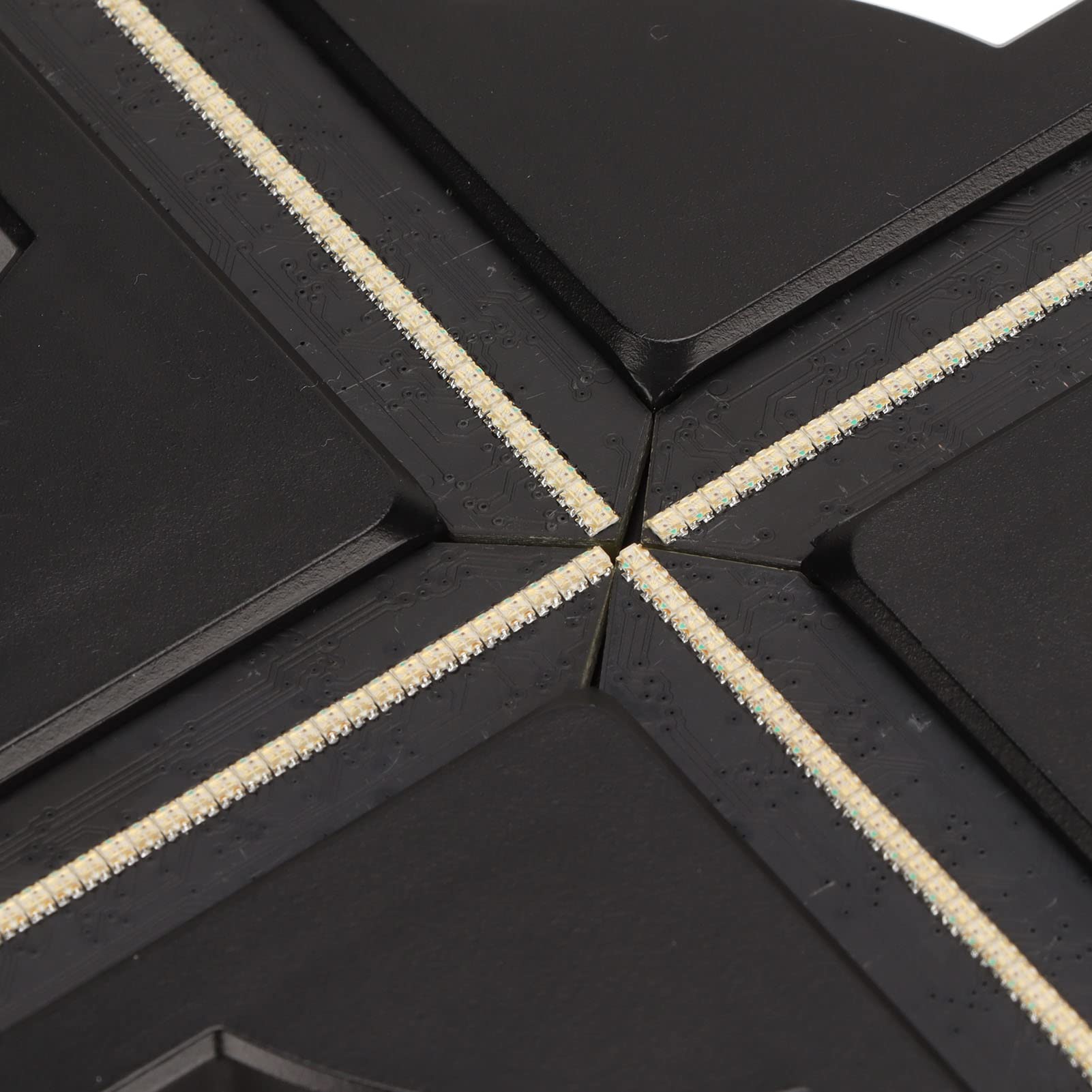 Máquina Publicitaria Holográfica 3D ASHATA WiFi Negro con Ventilador y 1024 LED