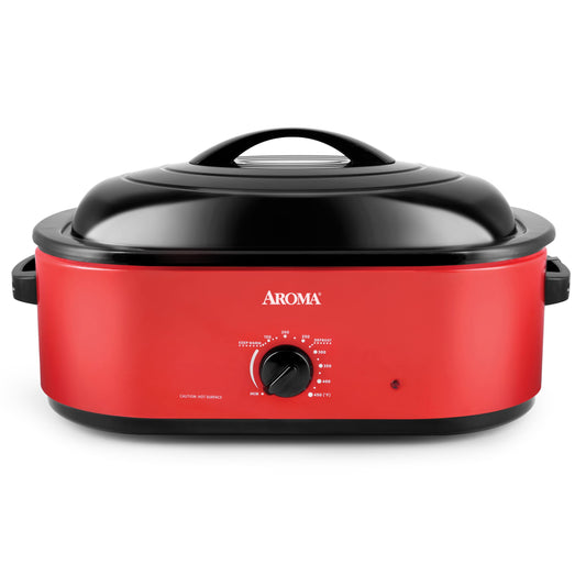 AROMA 18Qt. Horno tostador (rojo)