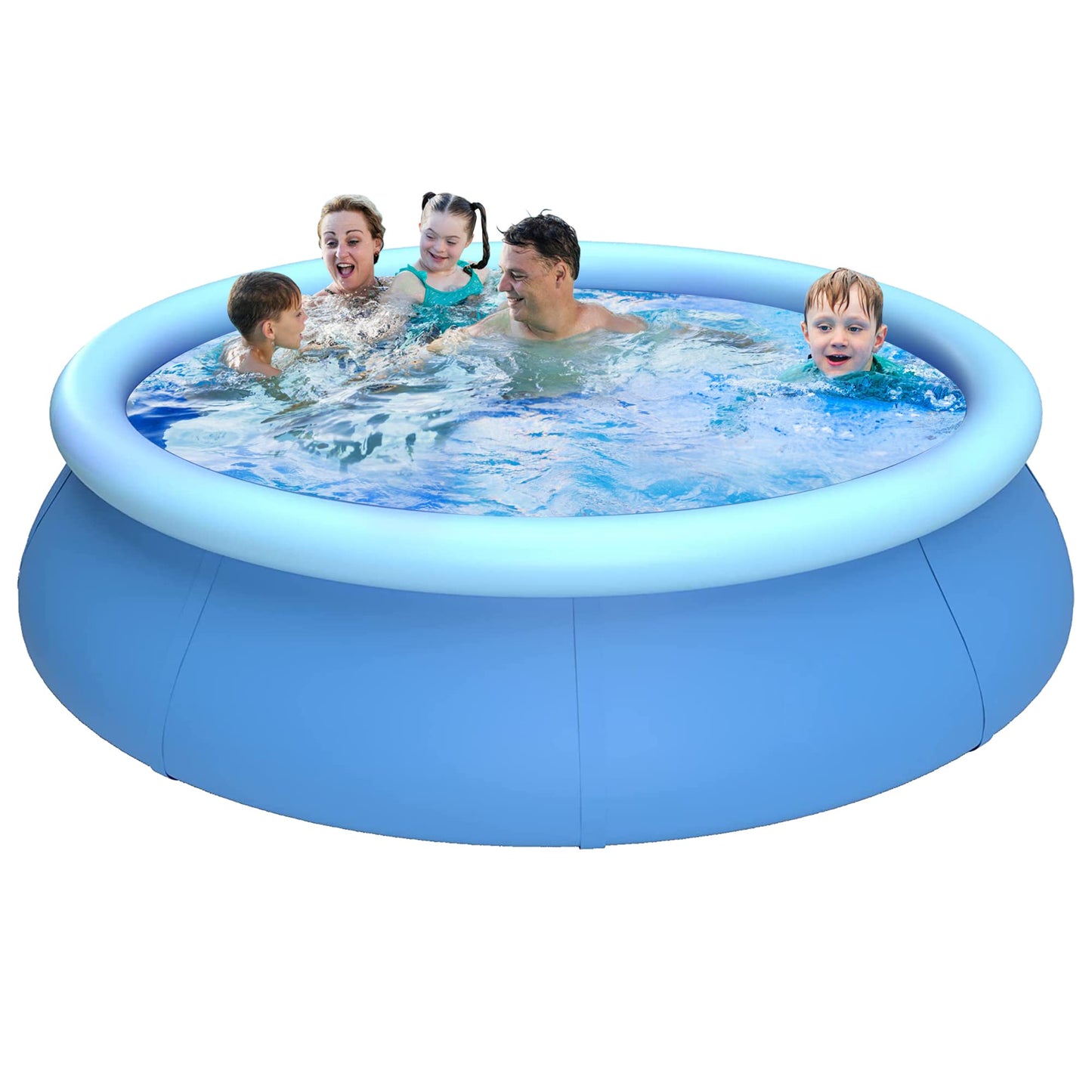 Piscina Inflable Familiar Anillo Superior para Patio Trasero