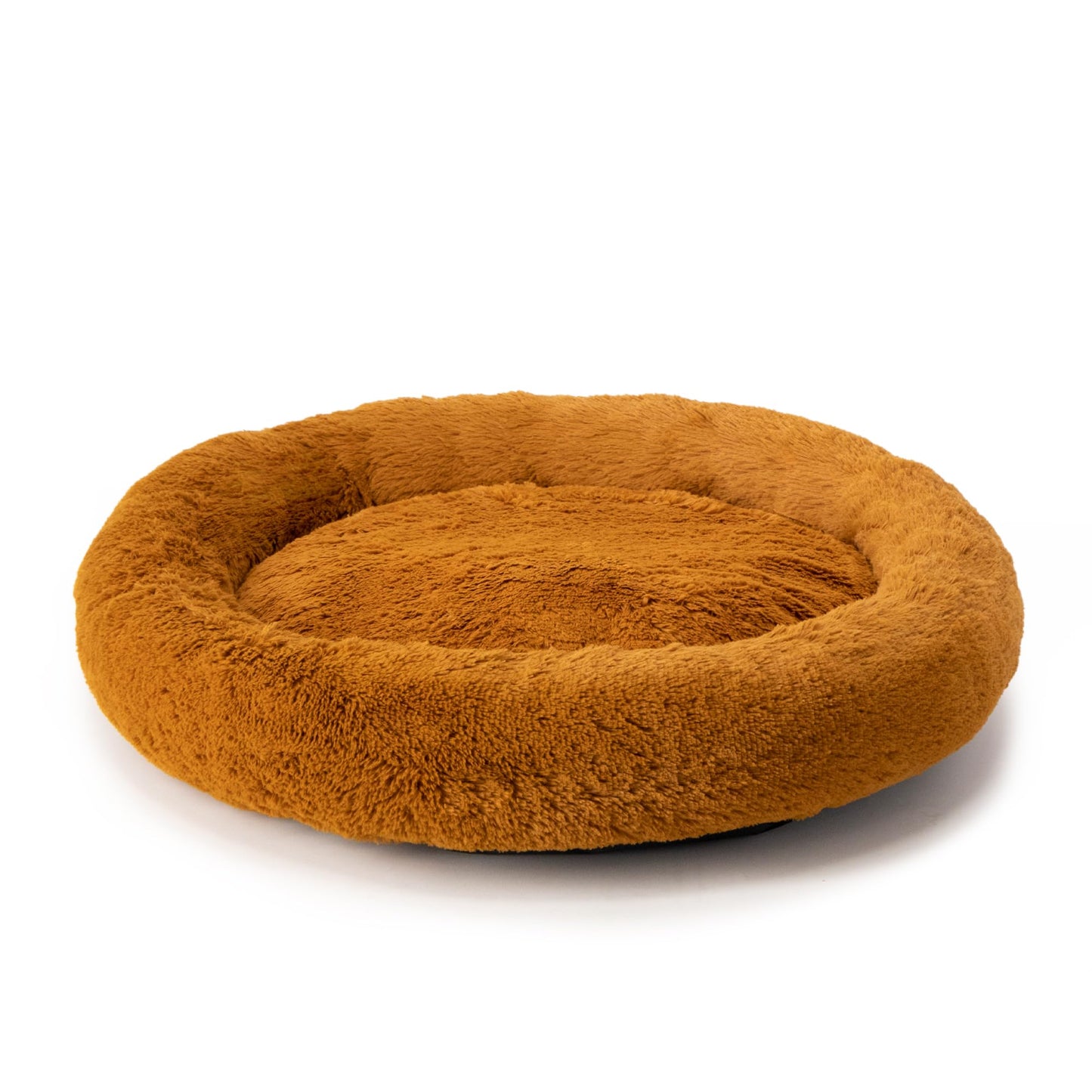 Cama para Perro Hills Beige Tipo Dona Anti Estrés en Talla Grande