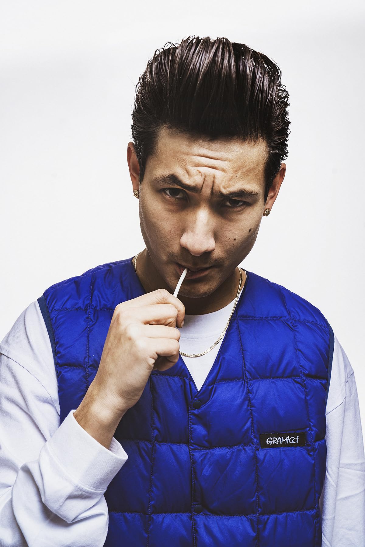 Pomada Reuzel Azul Fuerte Fijación Soluble Agua Fórmula Cera Concentrada para Hombre