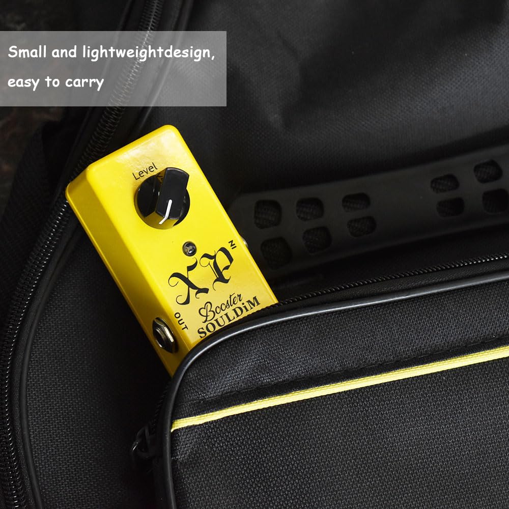 Pedal de Efecto de Guitarra SoulDiM XP Booster Mini Bypass