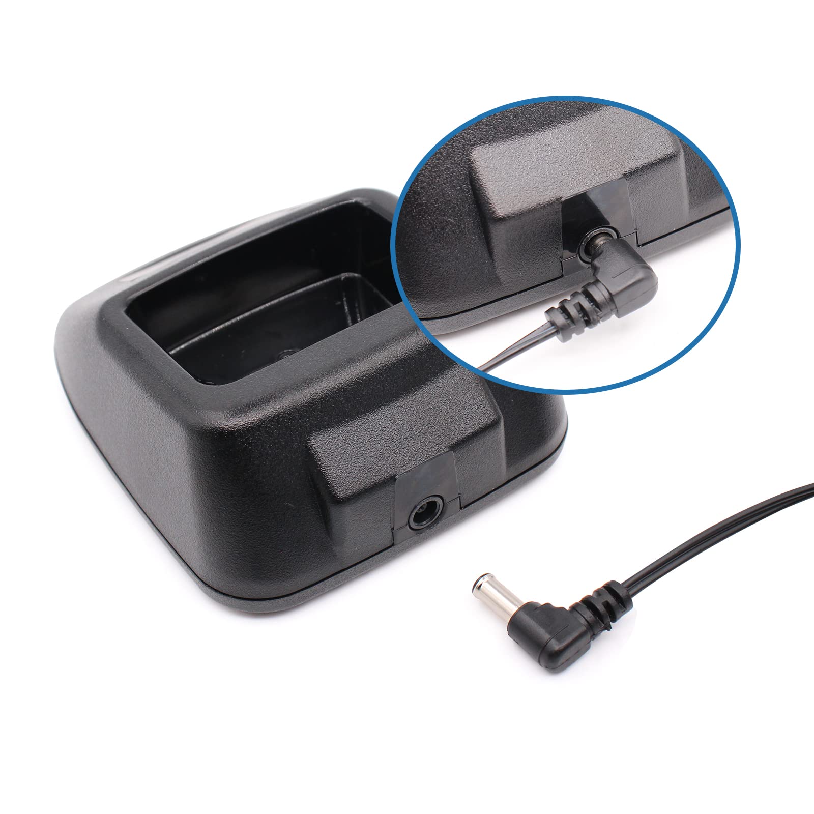 IFREQTECH KSC-35S Cargador rápido para TK-3400 TK-2200LP TK-2300VP TK2400 TK-3200L TK-3302UK Cargador de batería de iones de litio de radio KNB-45L / KNB-63L /KNB-65L