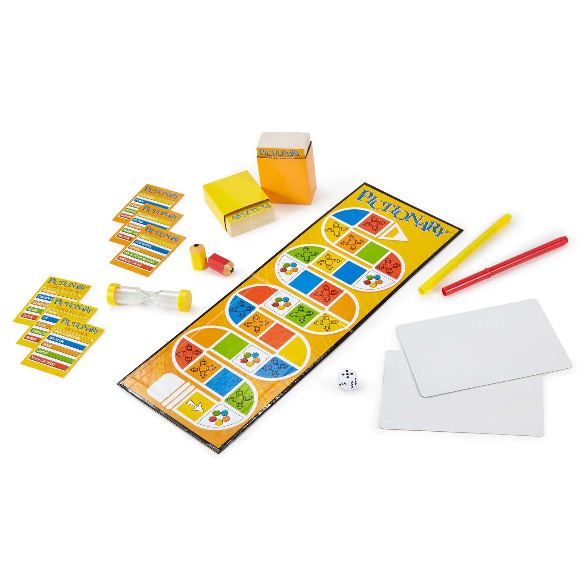 Juego de Mesa Pictionary Mattel Original Multicolor Diversión Familiar Creativa
