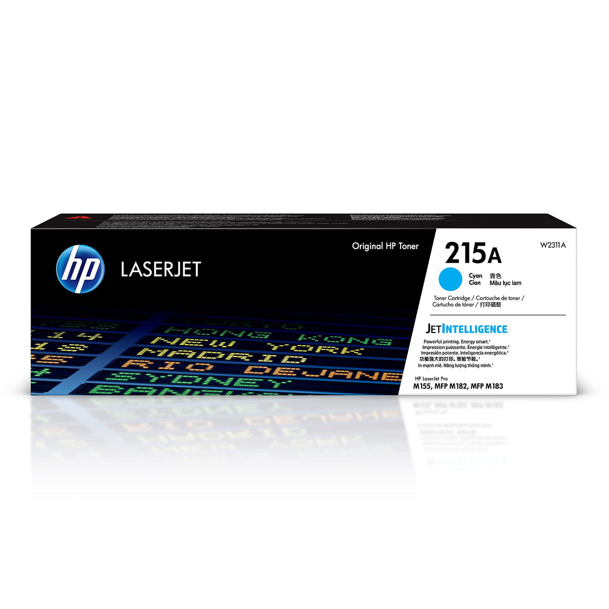Tóner HP LaserJet Original Cian para MFP M182nw y M183fw