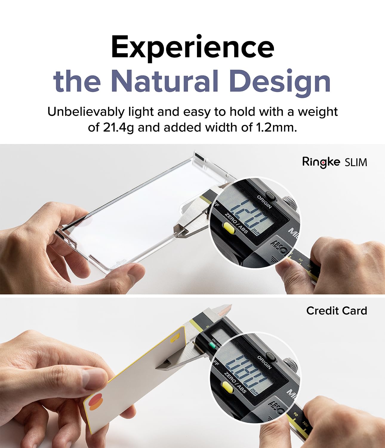 Funda Slim Ringke Mate Transparente Anti Huella para Samsung Galaxy Z Fold 5 5G