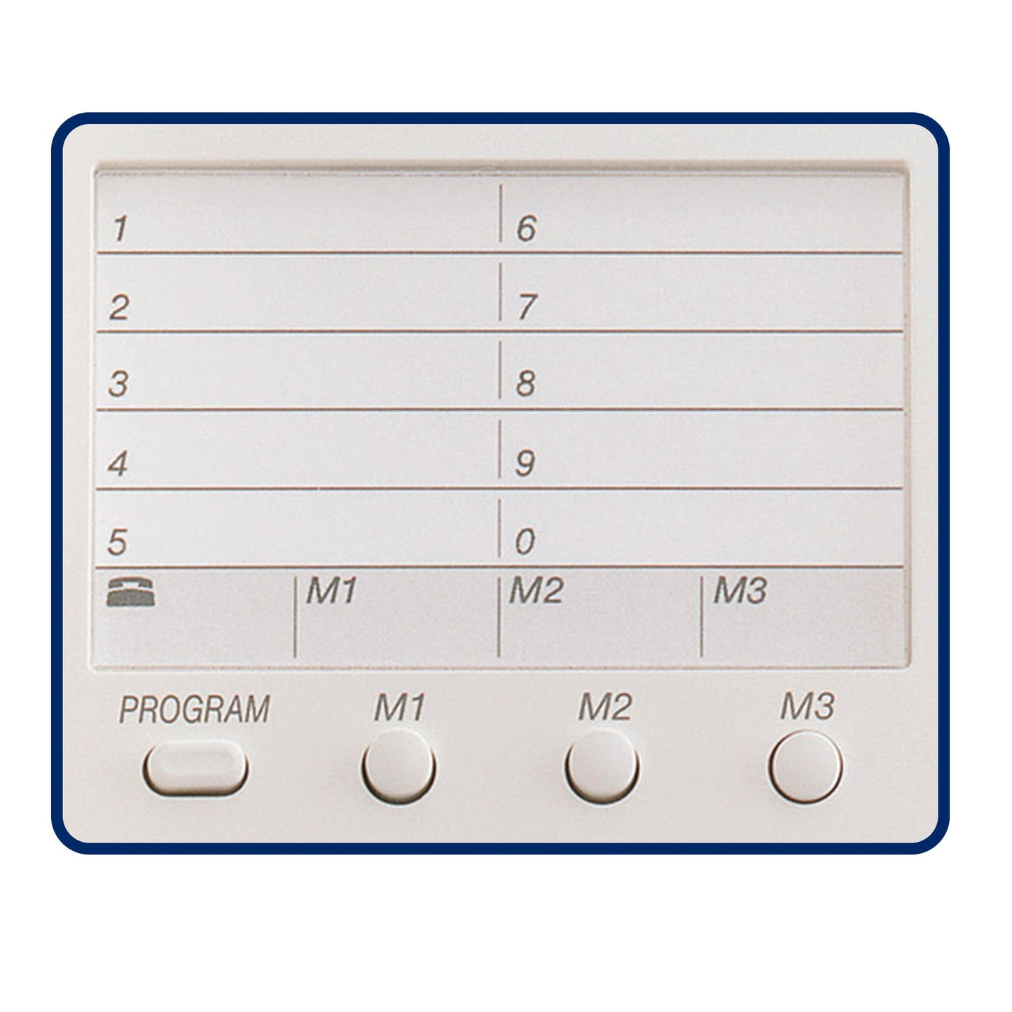 Panasonic KX-TS550MEW Teléfono Fijo de Línea Fija