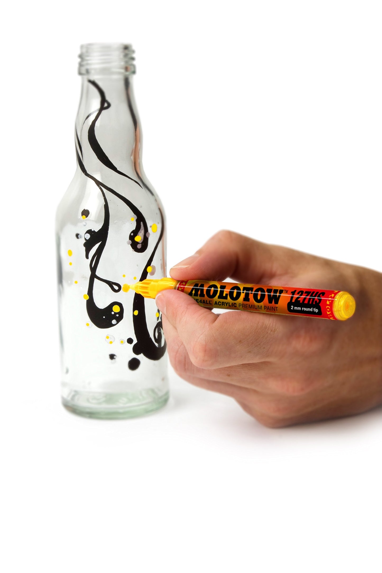 Marcador Acrílico Molotow ONE4ALL Negro 1.5 mm