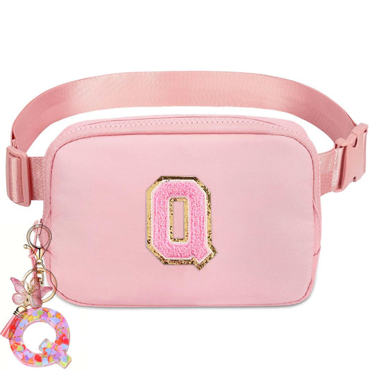 Kejea Riñonera Cruzada para Niñas y Mujeres, 8 a 12 Años, Regalos de Cumpleaños, Cintura Pequeña, Moda, Rosado