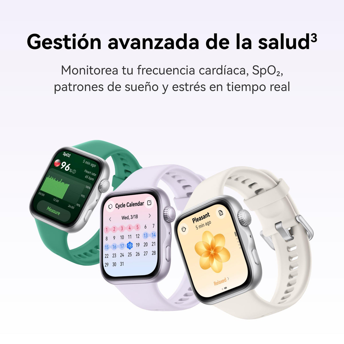 Smartwatch HUAWEI Watch FIT 5 Morado con GPS