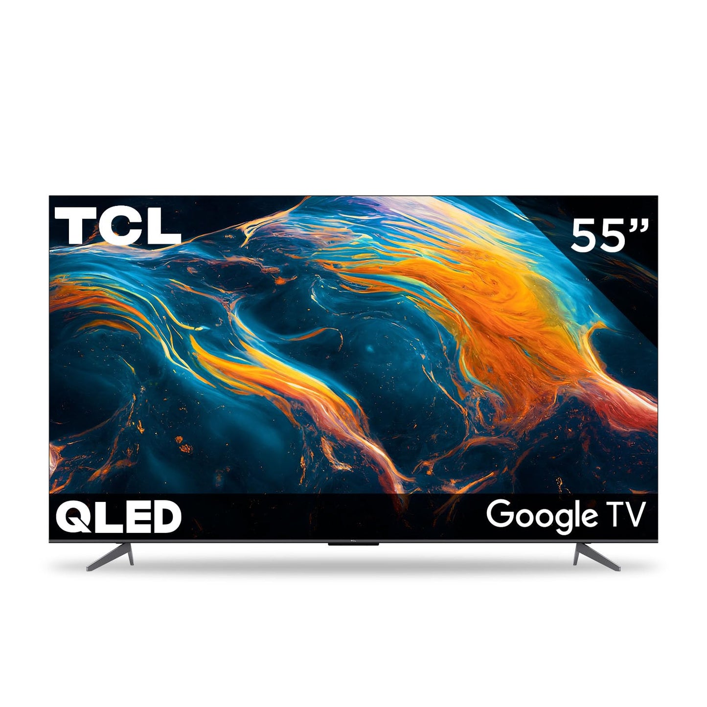 TCL Smart TV Pantalla 55" 55Q650G Google TV QLED Compatible con Alexa