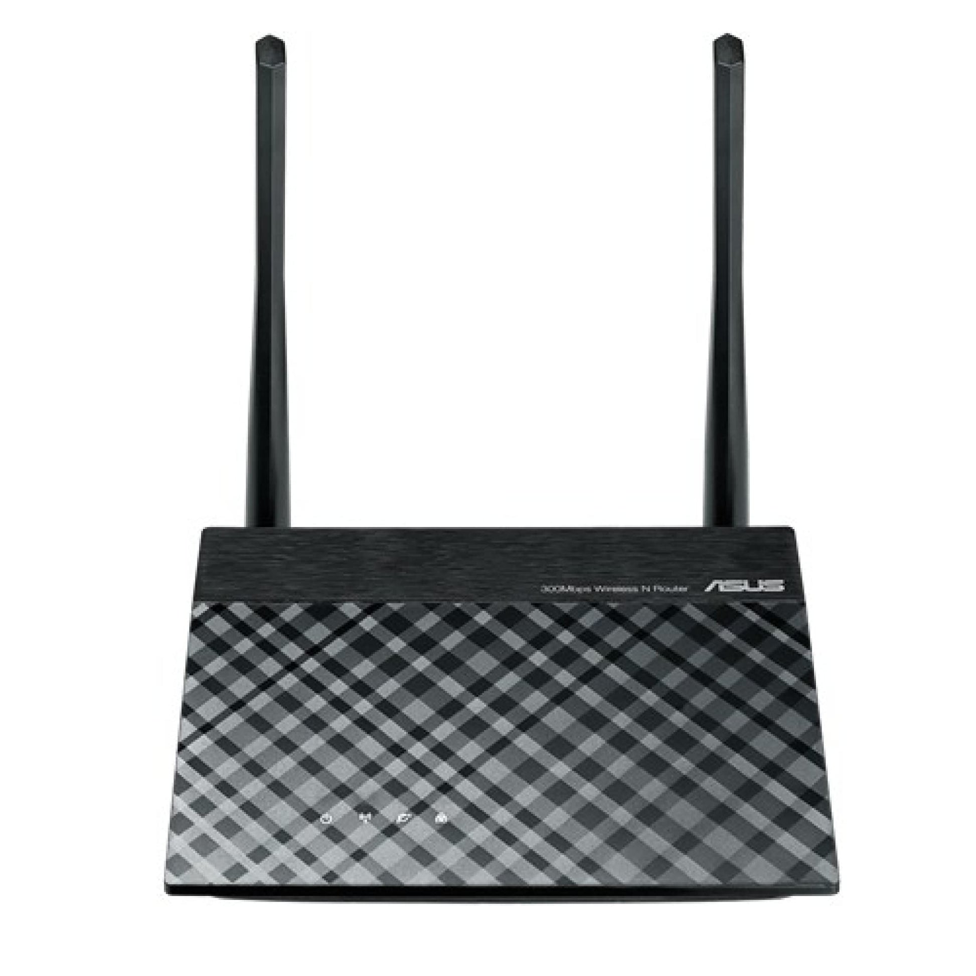 Asus Router N300 RT-N300 B1, 3-en-1 modos Router/ Repetidor/ Access Point inalámbrico, 2 antenas externas, diseñado para hogar y pequeños negocios