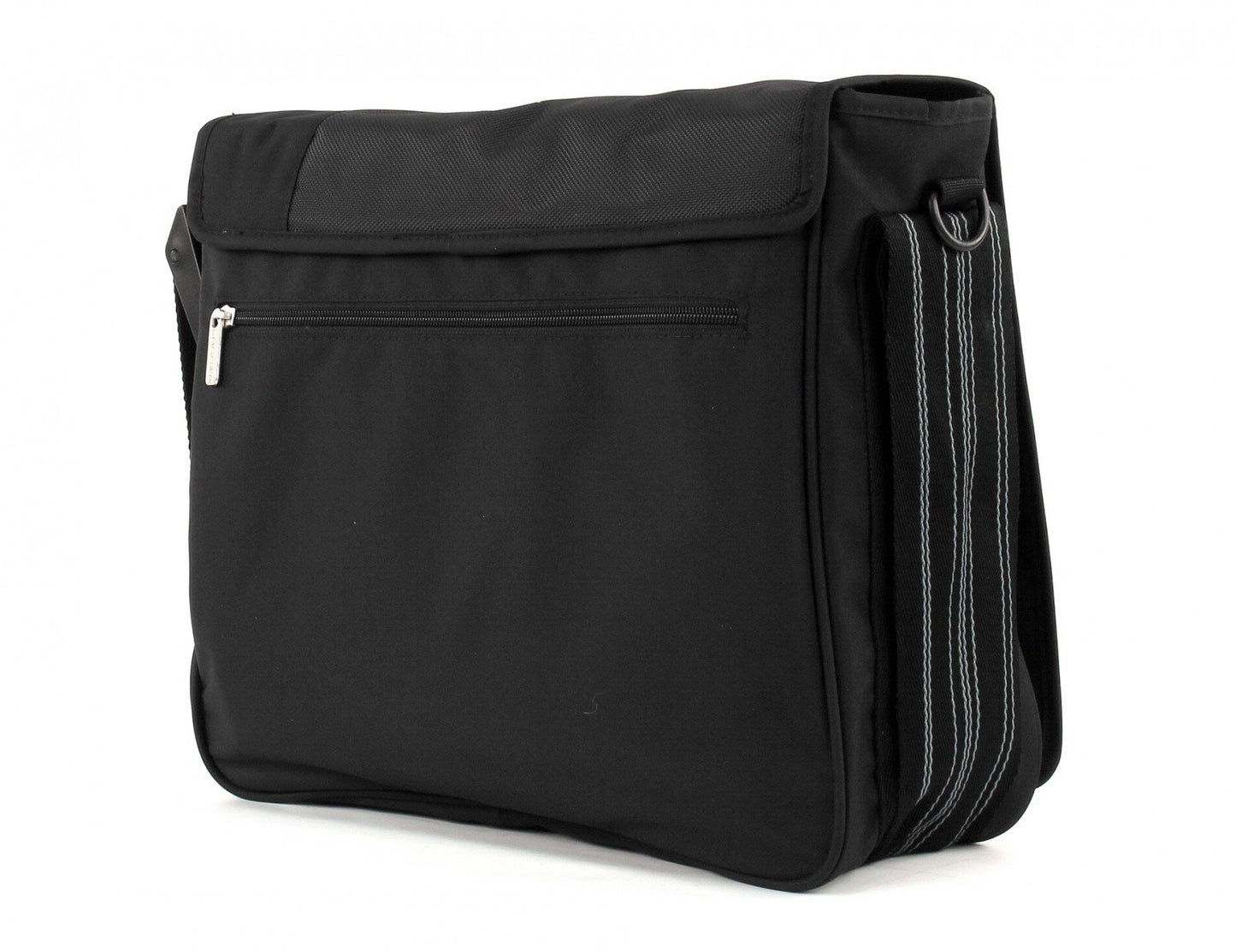 Lassig Messenger Diaper Bag, retazos negro (Patchwork Black), Una talla