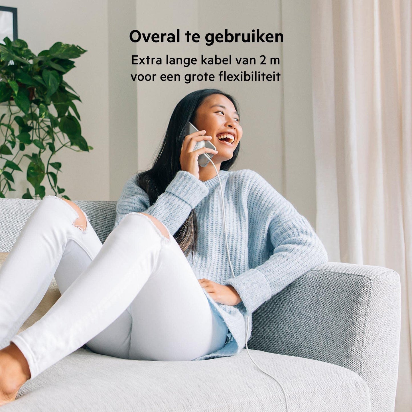 Belkin Cargador inalámbrico magnético (Fuente de alimentación no incluida) Compatible con MagSafe con Cable Extra Largo de 2 m para iPhone 12, 12 Pro, 12 Pro MAX y 12 Mini
