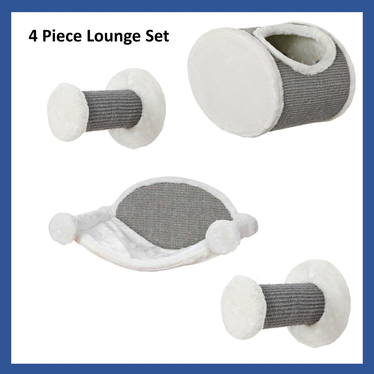 Trixie Pet Products Wall-Mounted Cat Lounging Set