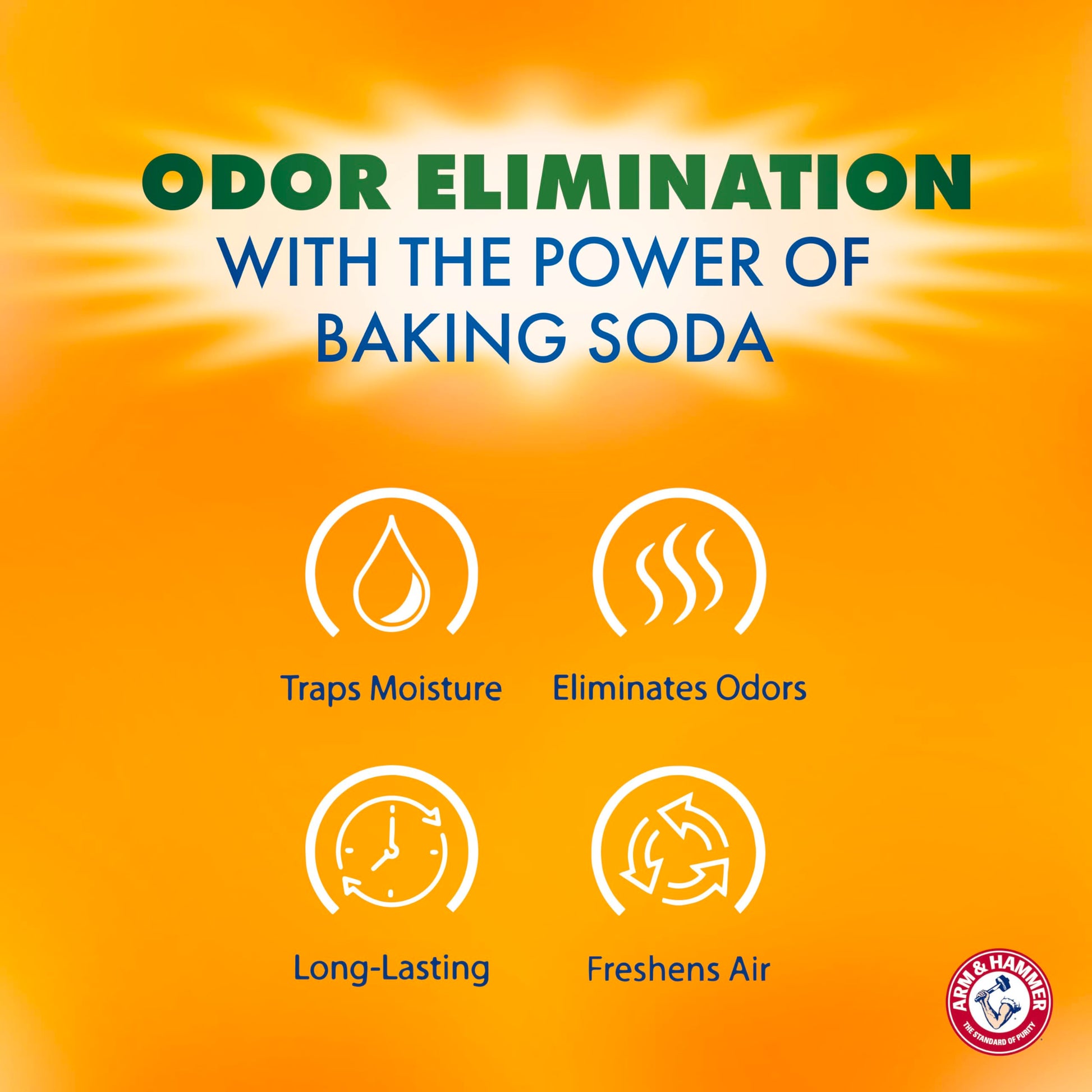 Arm & Hammer Essentials - Amortiguador de humedad y eliminador de olores, 17 onzas, paquete de 3, sin fragancia, absorbentes de humedad para armarios, lavaderos y dormitorios, frescura duradera
