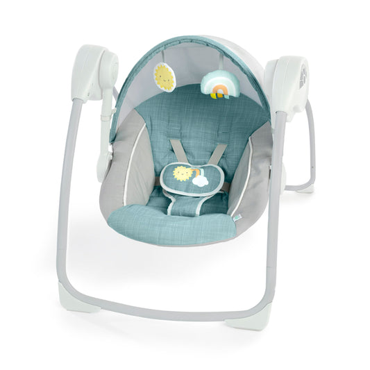 Ingenuity Silla Mecedora Plegable de Arcoíris para Bebés