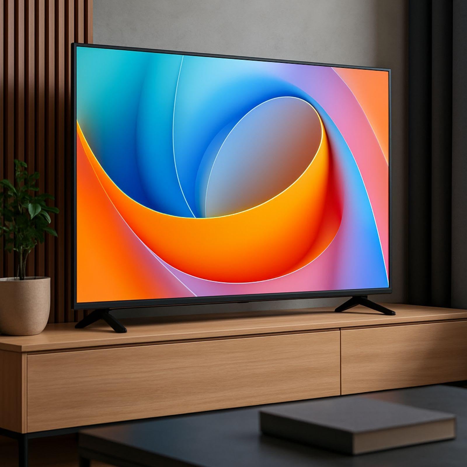 HISENSE Televisión Pantalla 43 Pulgadas Smart TV FHD Negro, Mod. 43A4NV