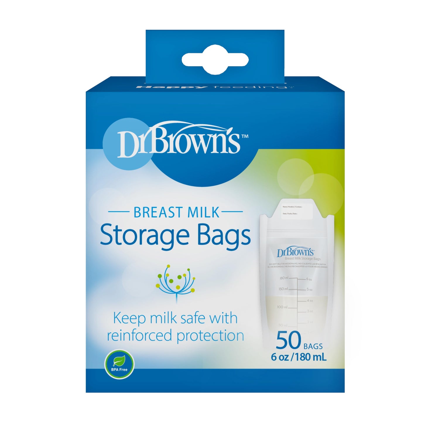 Bolsa de Almacenamiento Dr. Brown's Marrón 50 Unidades