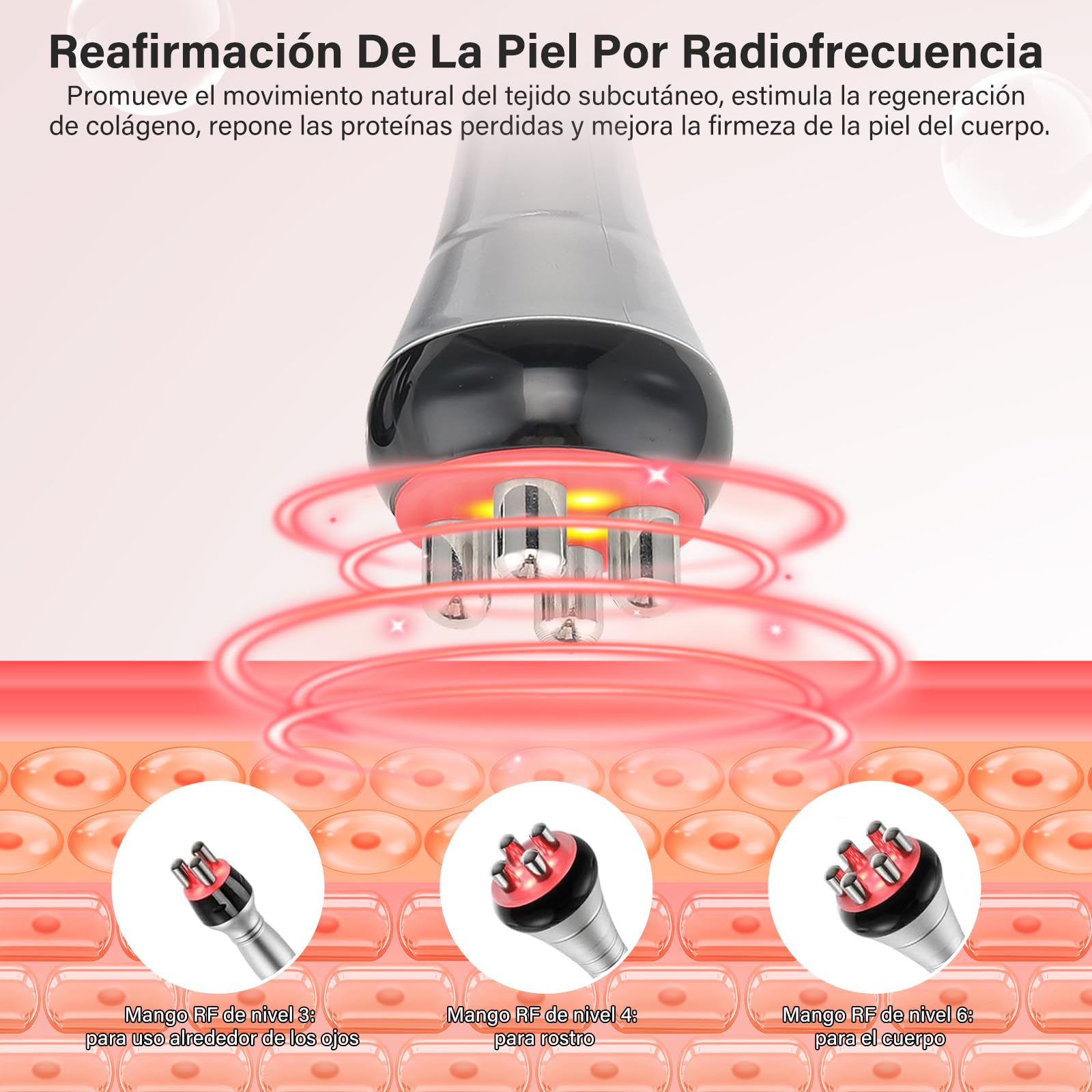 Máquina de Cavitación 9 En 1, Dispositivo de Radiofrecuencia de Cavitación 40K, Máquina de Belleza y Estiramiento de La Piel de Todo El Cuerpo, Máquina Multifuncional de Eliminación de Celulitis