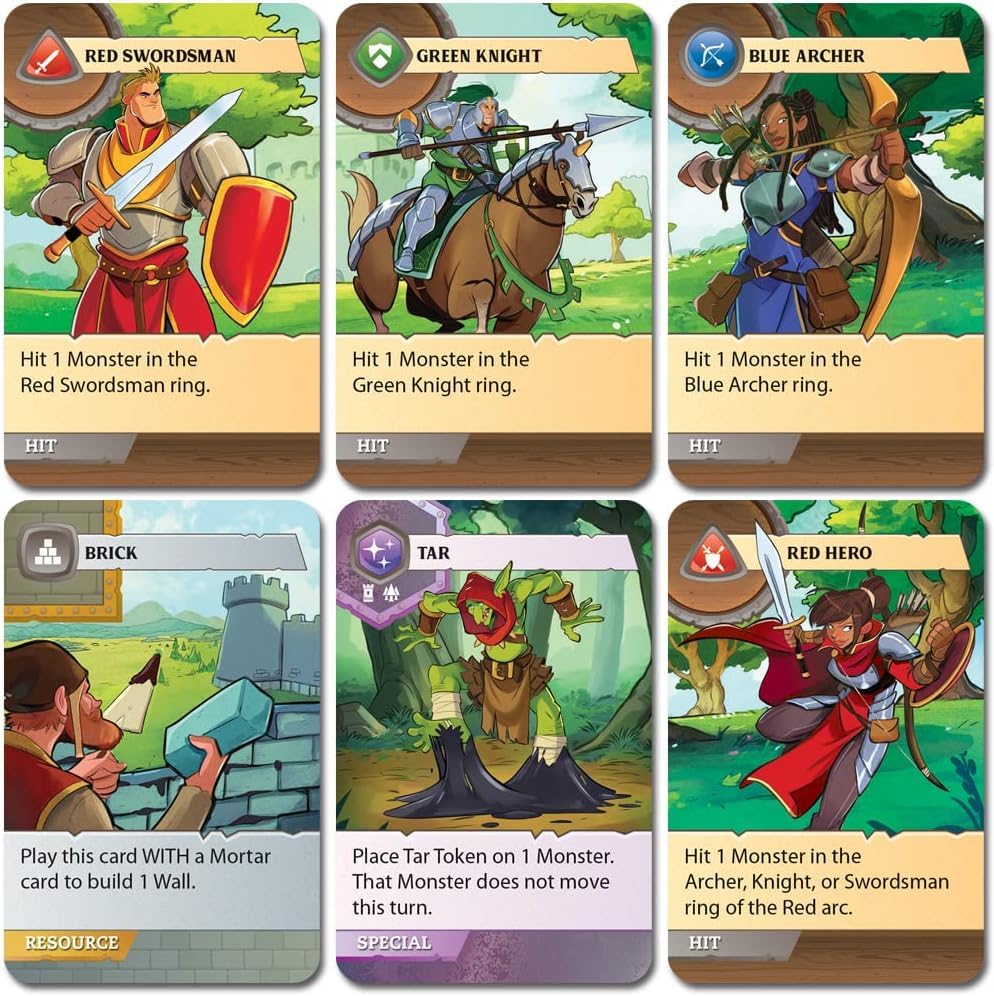 Castle Panic 2ª edición | Juego de mesa familiar | Juego de mesa para adultos y familiares | Juego de mesa cooperativo | A partir de 8 años | Para 1 a 6 jugadores | Tiempo de juego promedio 45 minutos | Hecho por Fireside Games