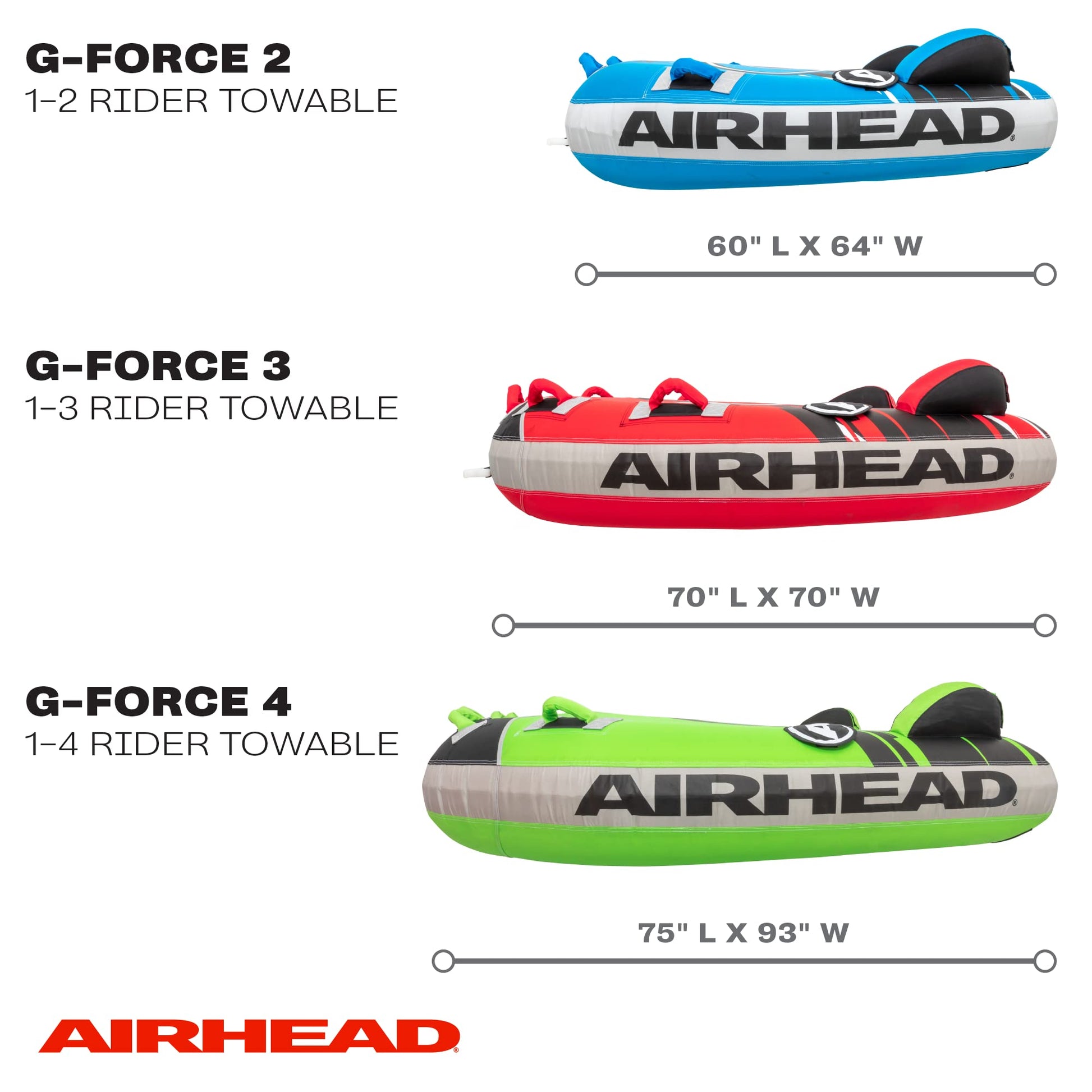 Tubo Remolcable Airhead G-Force Rider