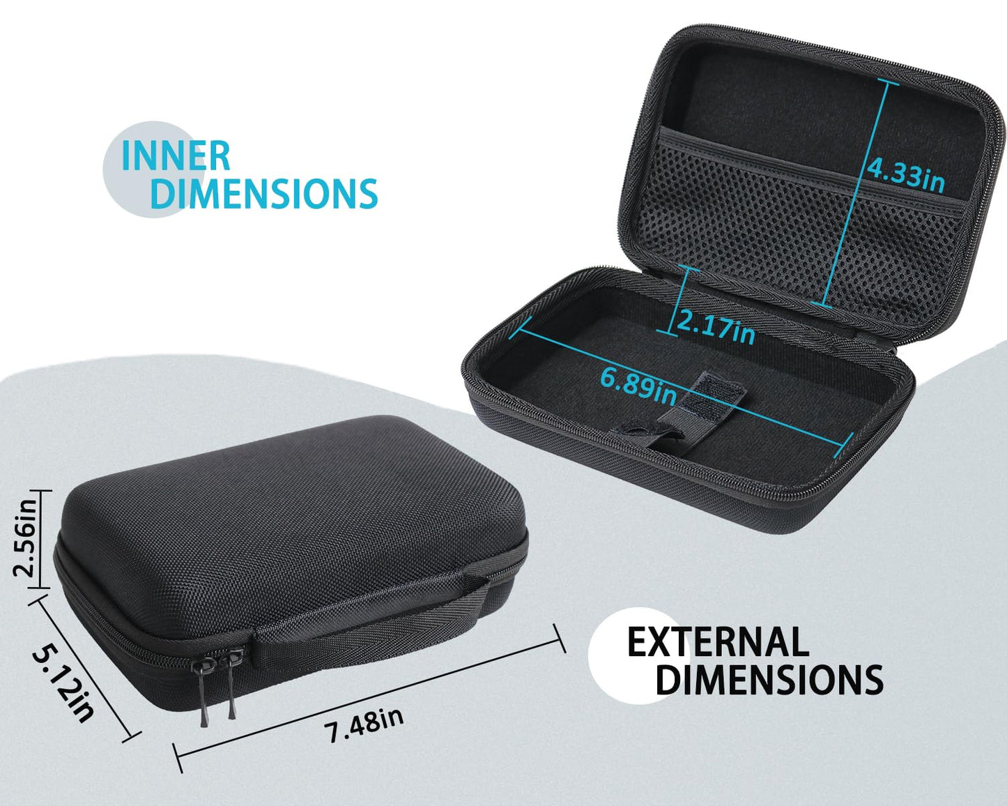 inDomit Funda protectora rígida de viaje compatible con Philips Norelco Multigroom Series 3000 5000 7000 MG3750 MG5750 MG7749