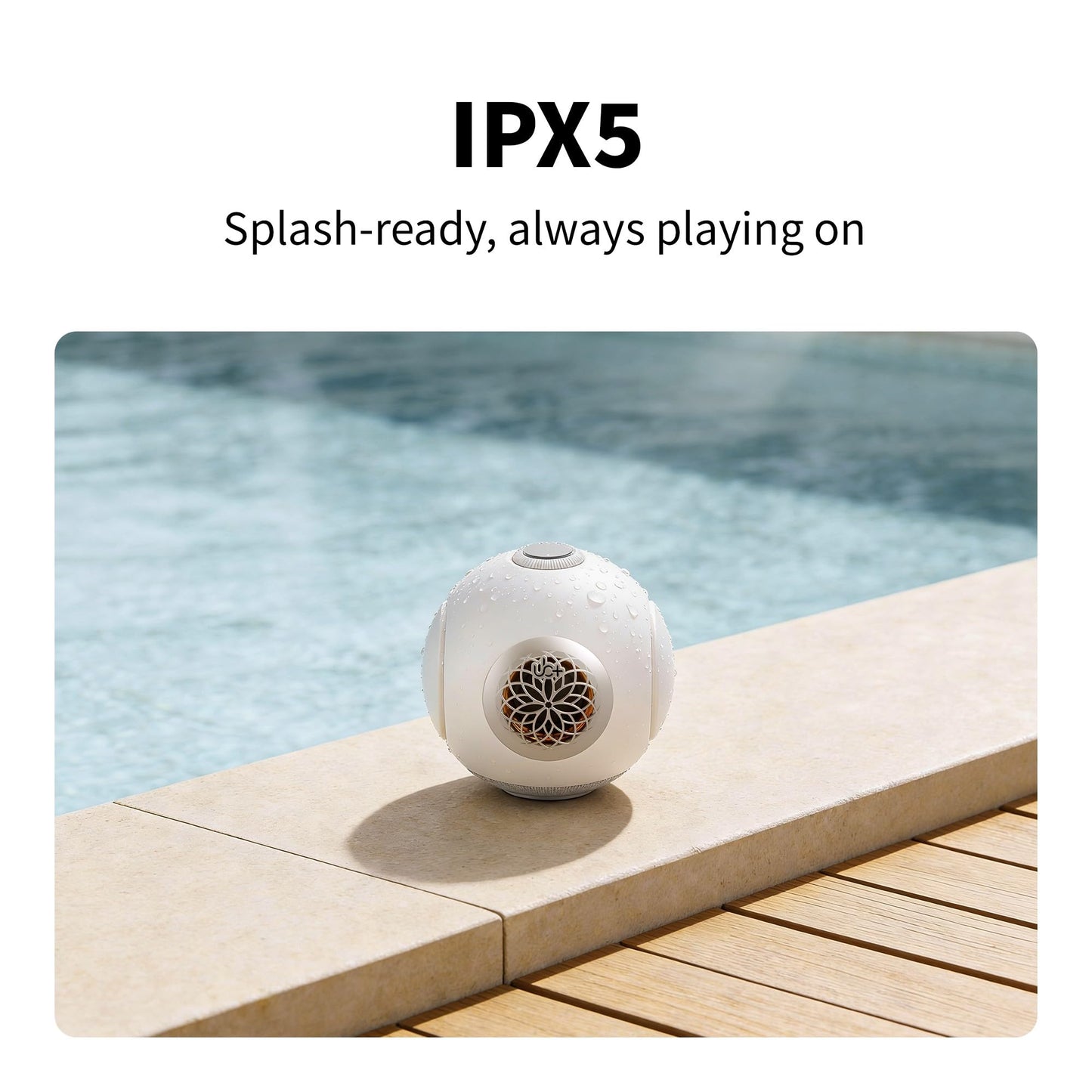 UB+ dBMiNi Bocina Bluetooth de Bajo Pequeño y Contundente, Portátil, Inalámbrica, Sonido Estéreo Fuerte de 40W, 20 Horas de Reproducción, Batería de Larga Duración, IPX5, Bluetooth 5.4, EQ, TWS