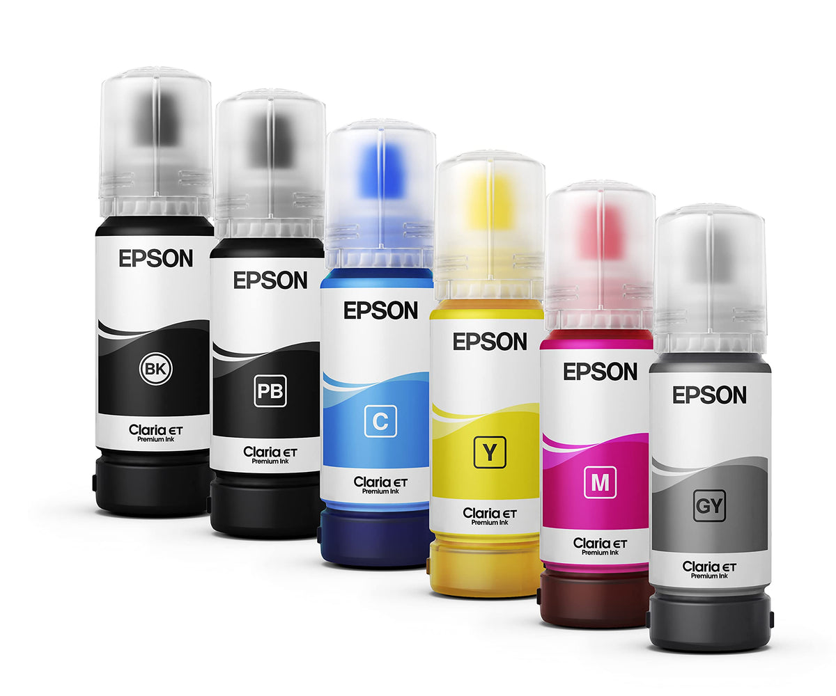 Botella de Tinta Fotográfica Epson Ecofit Cian T555
