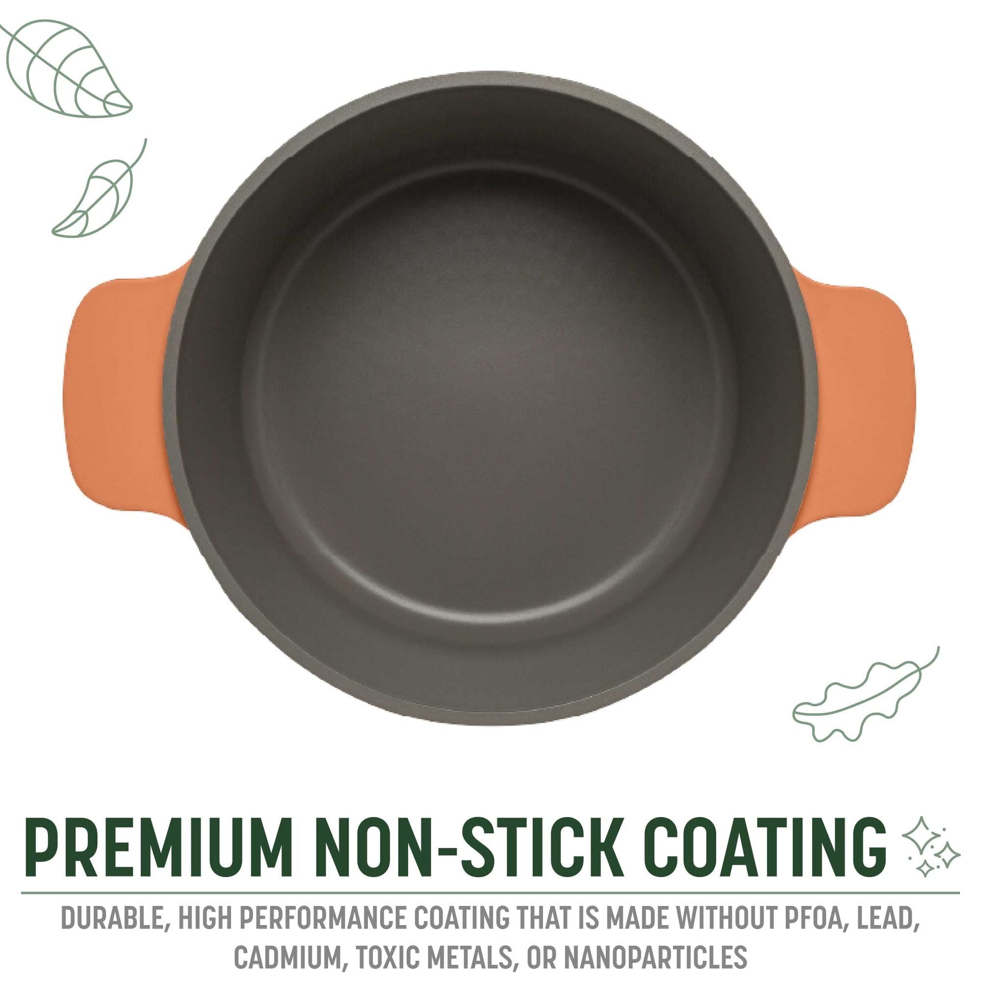 Goodful - Olla todo en uno, antiadherente de revestimiento múltiple, horno holandés fundido de alto rendimiento con tapa a juego, estante para asar y volteador, hecha sin PFOA, utensilios de cocina