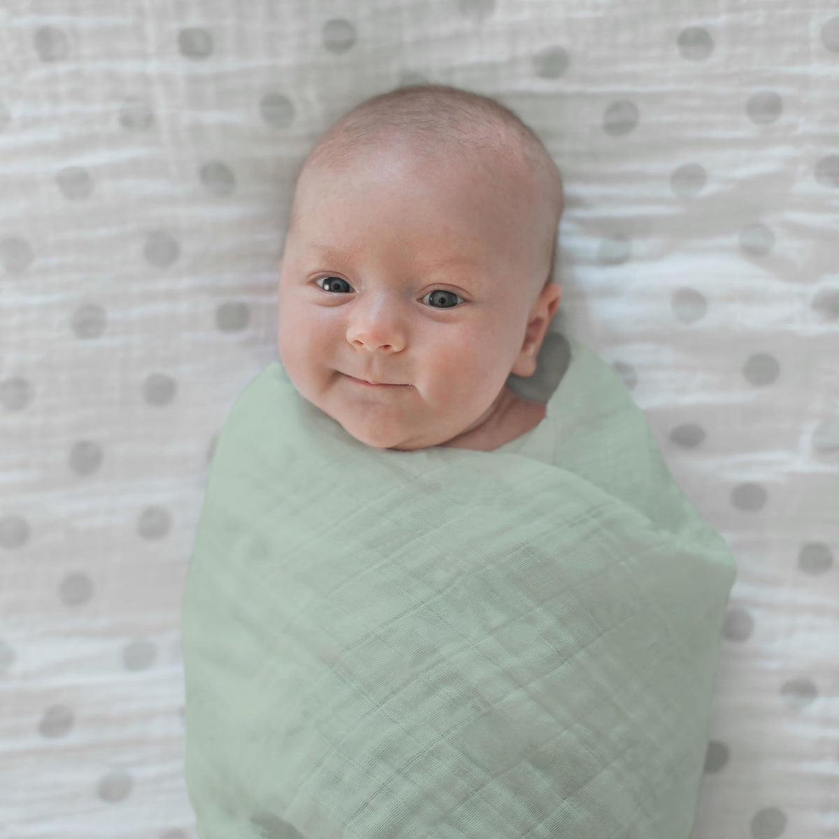 SwaddleDesigns - Mantas de Muselina de algodón para bebé niño y niña, Juego de 4, Mantas de recepción Neutras para recién Nacido, Registro de bebé y Regalo, 46 x 46 Pulgadas, jardín de Primavera