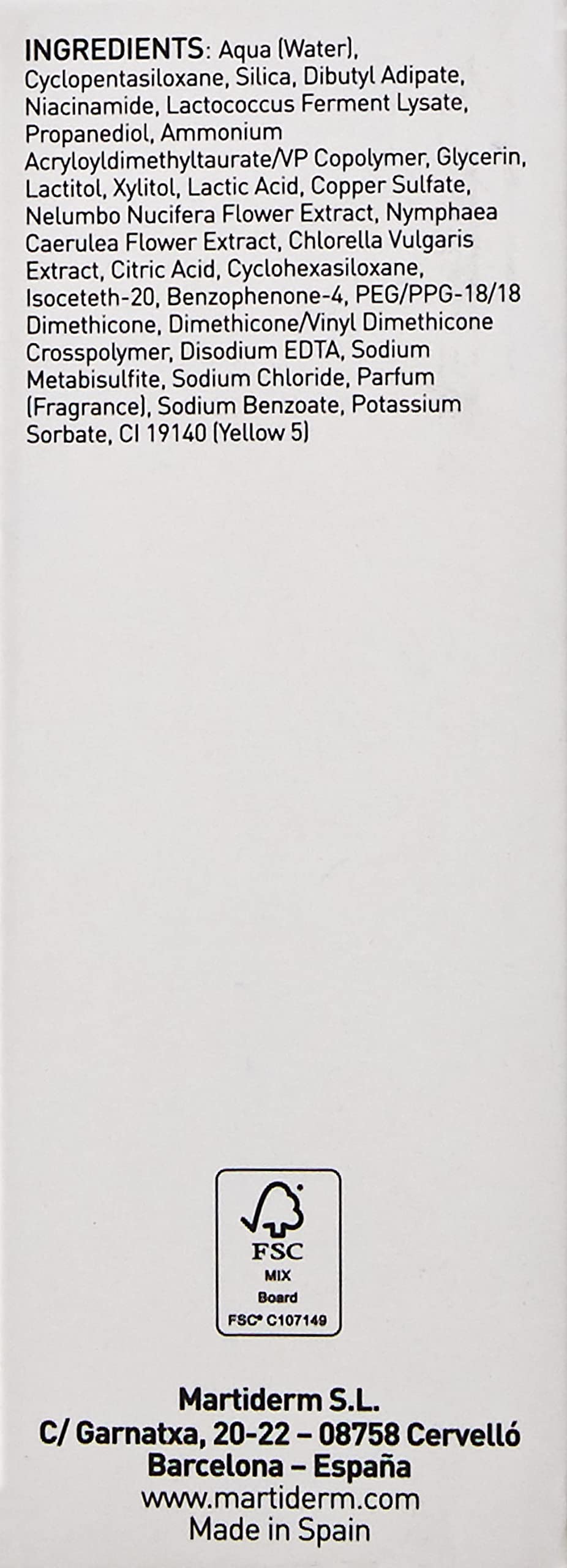 Sérum Anti-imperfecciones MartiDerm Verde Regula el Exceso de Grasa y Reduce Imperfecciones