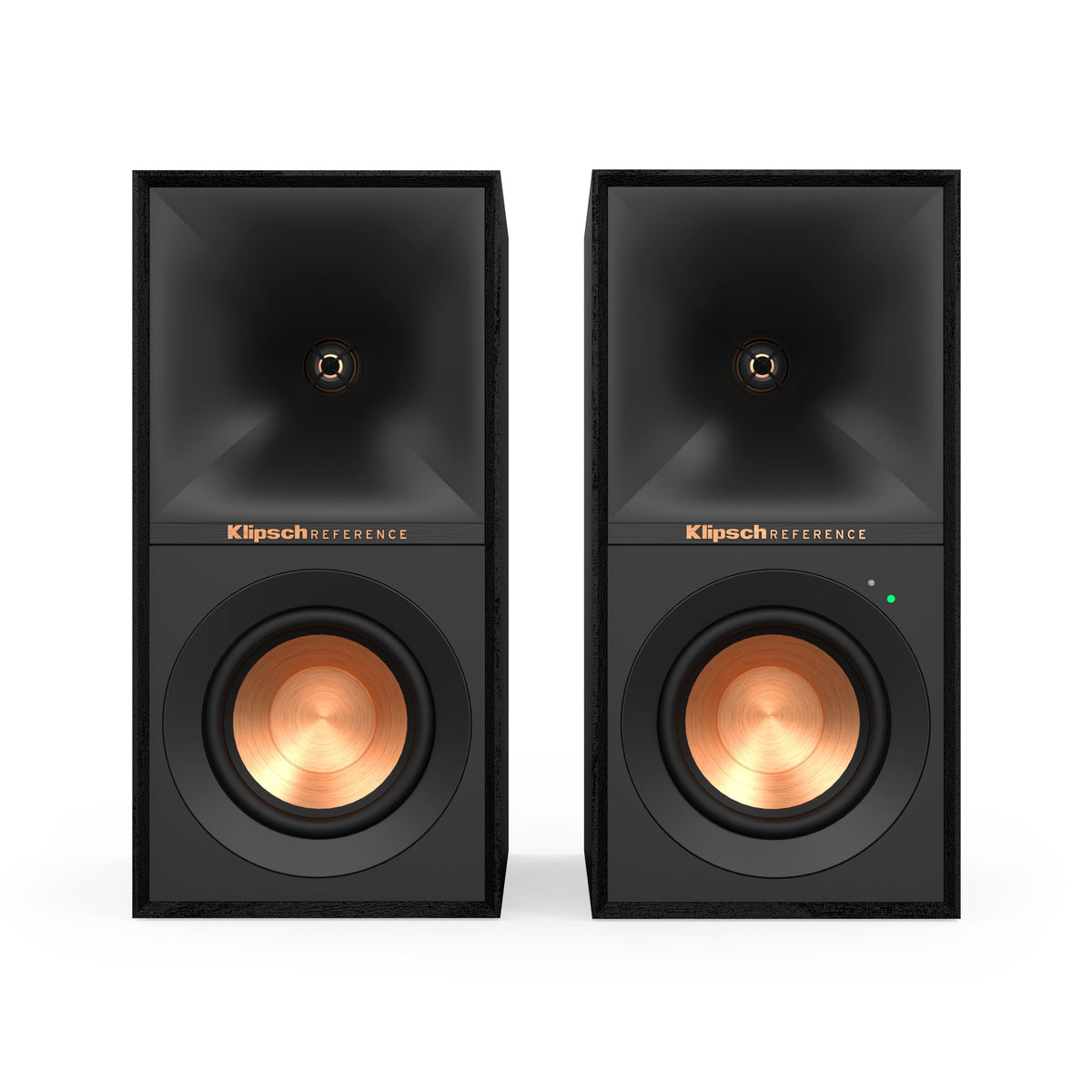Altavoces de Estantería Klipsch Reference R-40PM Negros con Bocina Tractrix y Suspensión de Viaje Lineal
